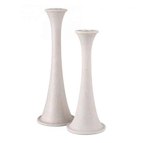 Elk Bonnie Candleholder Set of 2 in Alabaster Model: S0037-11226/S2