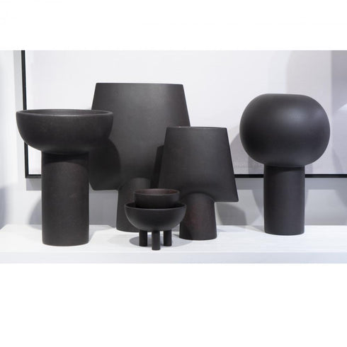 Elk Booth Bowl Small (4 pack) (4 pack) in Black Finish Model: H0017-10421