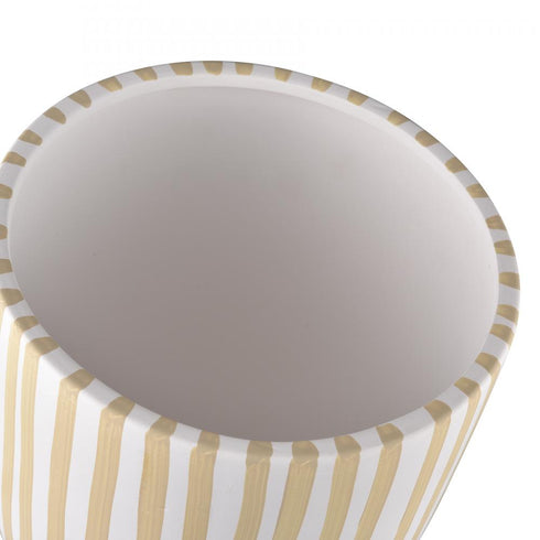 Elk Booth Striped Bowl Small (2 pack) (2 pack) in White Finish Model: H0017-10643