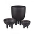 Elk Booth Vase in Black Finish Model: H0017-10422