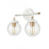 Elk Boudreaux 15 Inch Wide 2 Light Vanity Light in Matte White Model: 24431/2