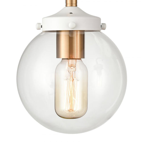 Elk Boudreaux 15 Inch Wide 2 Light Vanity Light in Matte White Model: 24431/2