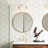 Elk Boudreaux 15 Inch Wide 2 Light Vanity Light in Matte White Model: 24431/2