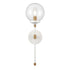 Elk Boudreaux 19 Inch High 1 Light Sconce in Matte White Model: 24434/1