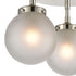 Elk Boudreaux 3 Light SEMI FLUSH MOUNT in Polished Nickel Finish Model: 15362/3