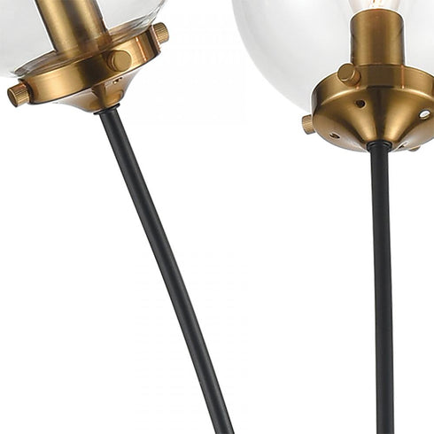 Elk Boudreaux FLOOR LAMP in Matte Black Finish Model: D4481