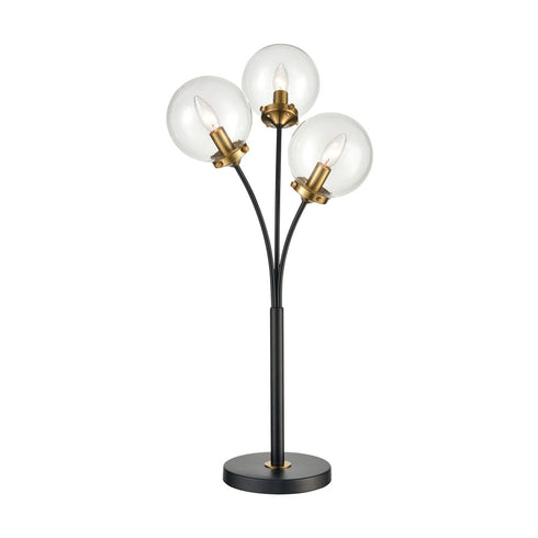 Elk Boudreaux TABLE LAMP in Matte Black Finish Model: D4482