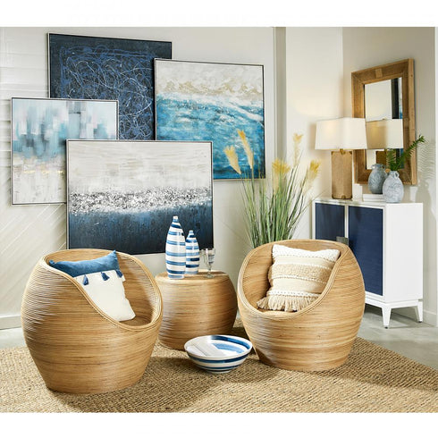 Elk Boundless WALL ART in Blue Finish Model: S0016-8127