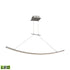 Elk Bow ISLAND LIGHT in Aluminum Finish Model: LC1310-10-98