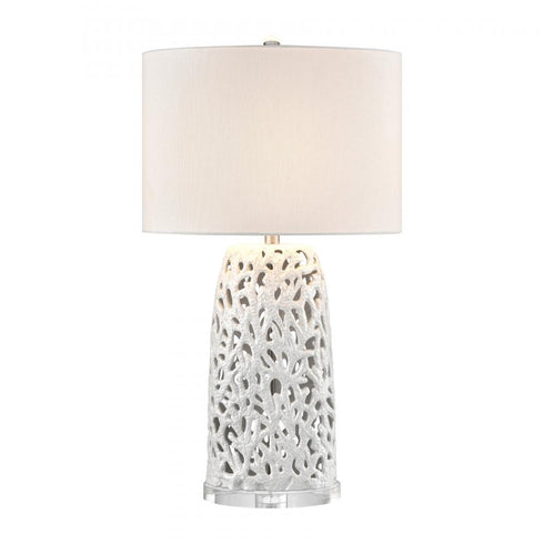 Elk Bowen TABLE LAMP (2 pack) (2 pack) in White Glazed Finish Model: S0019-10308