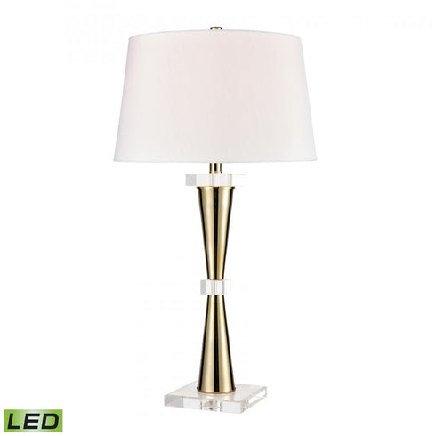 Elk Brandt 32 Inch High 1 Light Table Lamp in Gold Includes LED Bulb Model: H019-7238-LED