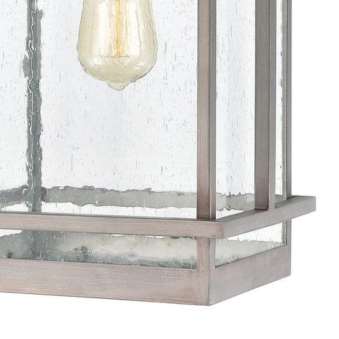 Elk Breckenridge SCONCE in Weathered Zinc Finish Model: 46772/1