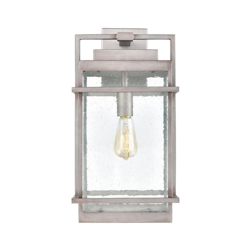 Elk Breckenridge SCONCE in Weathered Zinc Finish Model: 46772/1