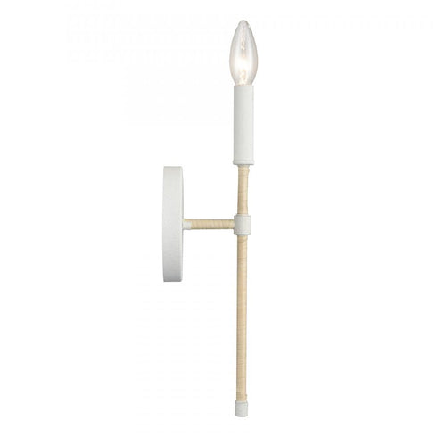 Elk Breezeway 14.25 Inch High 1 Light Sconce White Coral Model: 52270/1