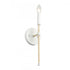 Elk Breezeway 14.25 Inch High 1 Light Sconce White Coral Model: 52270/1