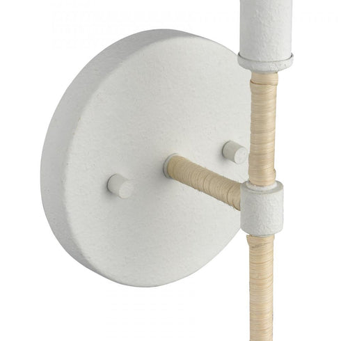 Elk Breezeway 14.25 Inch High 1 Light Sconce White Coral Model: 52270/1