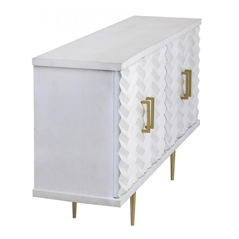 Elk Brendle CABINET CREDENZA in Whitewash Finish Model: S0805-9467