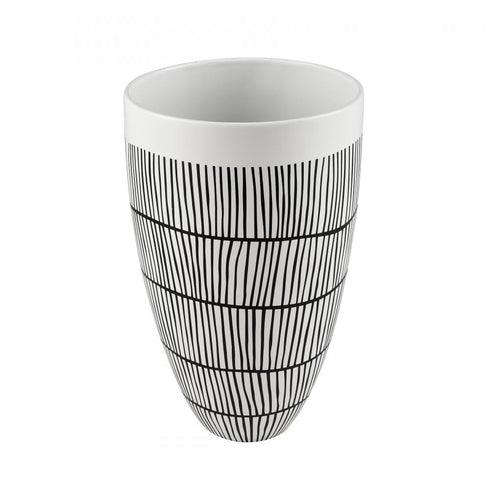 Elk Brent Vase in White Finish Model: S0017-10708