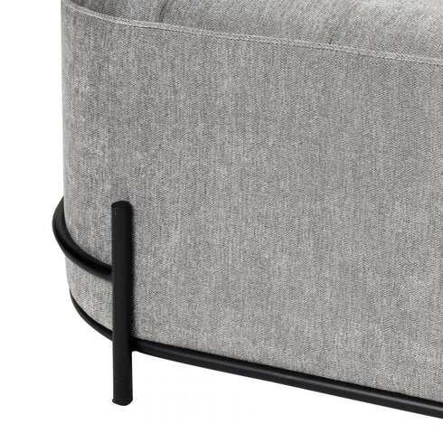 Elk Brida BENCH OTTOMAN in Black Finish Model: S0035-7417