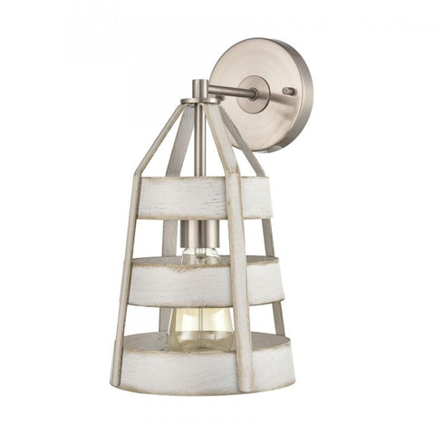 Elk Brigantine SCONCE in Satin Nickel Finish Model: 33550/1