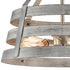 Elk Brigantine SEMI FLUSH MOUNT in Weathered Driftwood Finish Model: 33456/2