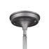 Elk Briggs ISLAND LIGHT in Weathered Zinc Satin Nickel Satin Nickel Finish Model: 16502/2