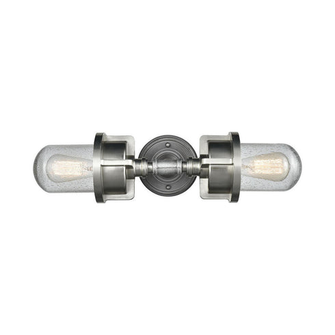 Elk Briggs ISLAND LIGHT in Weathered Zinc Satin Nickel Satin Nickel Finish Model: 16502/2