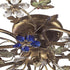 Elk Brillare SEMI FLUSH MOUNT in Bronzed Rust Finish Model: 9105/4