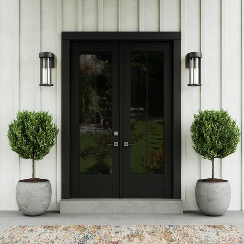 Elk Brillis 16 Inch High 1 Light Outdoor Sconce in Matte Black Model: 69631/LED