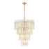 Elk Brinicle CHANDELIER in Aged Brass Finish Model: D4662