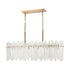 Elk Brinicle ISLAND LIGHT in Aged Brass Finish Model: D4663