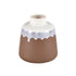 Elk Brinson Vase Short (2 pack) (2 pack) in Matte Brown Finish Model: S0017-10024