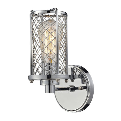 Elk Brisbane 1 Light SCONCE in Polished Chrome Finish Model: 55000/1