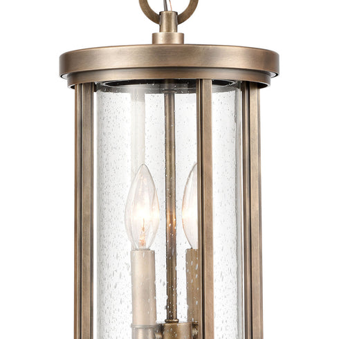 Elk Brison HANGING in Vintage Brass Finish Model: 89395/2