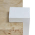 Elk Bromo Accent Table in Bleached Burl Model: S0075-9957