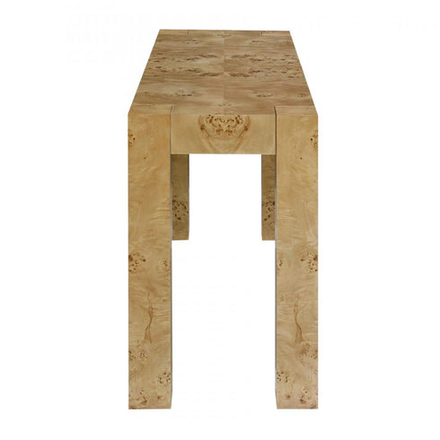 Elk Bromo Console Table in Natural Burl Model: S0075-9965
