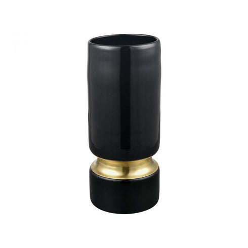 Elk Brooke Vase Medium (2 pack) (2 pack) in Black Finish Model: S0014-10109
