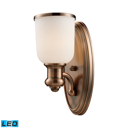 Elk Brooksdale SCONCE in Antique Copper Finish Model: 66180-1-LED