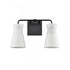 Elk Brookville VANITY LIGHT in Matte Black Finish Model: 47771/2