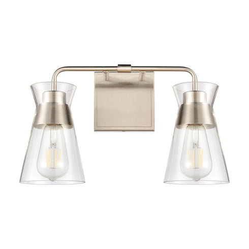 Elk Brookville VANITY LIGHT in Satin Nickel Finish Model: 47601/2