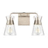Elk Brookville VANITY LIGHT in Satin Nickel Finish Model: 47601/2