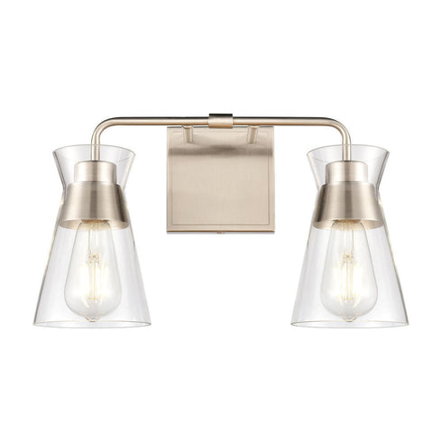 Elk Brookville VANITY LIGHT in Satin Nickel Finish Model: 47601/2