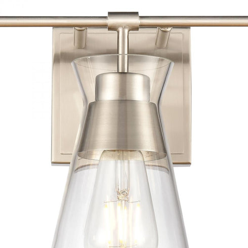 Elk Brookville VANITY LIGHT in Satin Nickel Finish Model: 47602/3