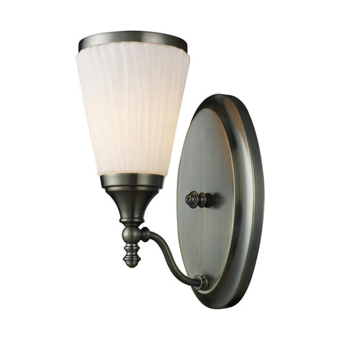 Elk Brussels 1 Light SCONCE in Antique Brass Finish Model: 11030/1