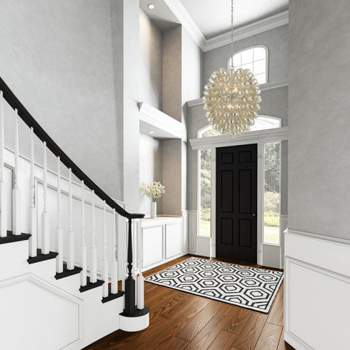Elk Bubble Up CHANDELIER in Chrome Finish Model: D4372