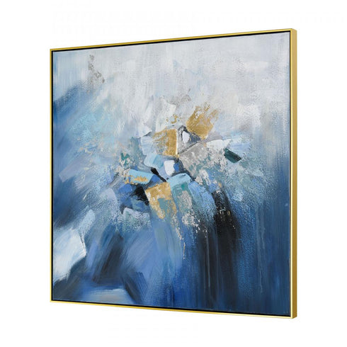 Elk Bursts WALL ART in Blue Finish Model: S0016-8135