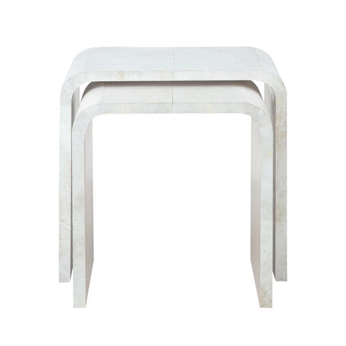 Elk Burton Nesting Table Set of 2 in Parchment Model: H0895-10854/S2