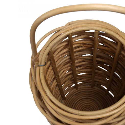 Elk Cadiz Woven Lantern Large in Natural Finish Model: S0077-9122