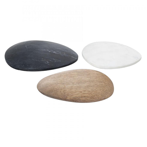 Elk Cairn Decorative Object Set of 3 Multi (4 pack) (4 pack) in Black Finish Model: H0897-10945/S3