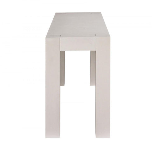 Elk Calamar Console Table White in Shoji White Finish Model: S0075-9963